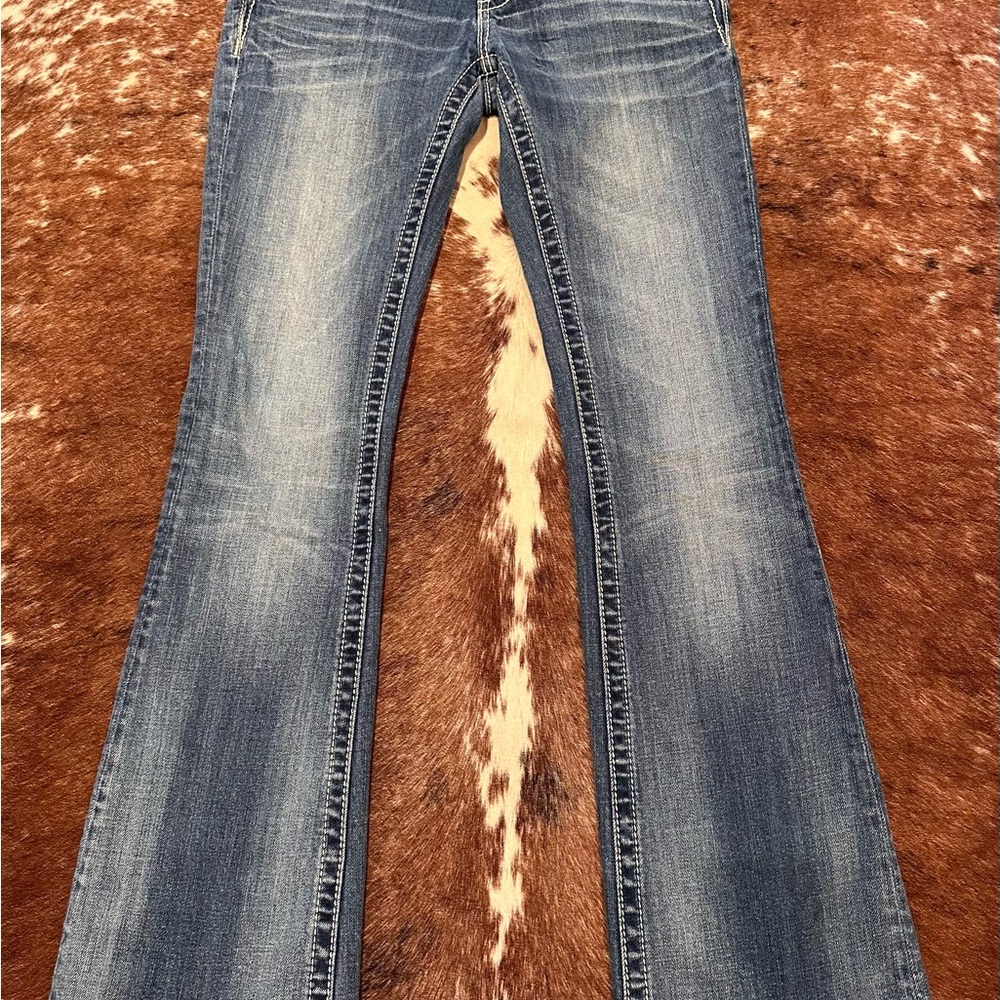 Miss Me Women's Blue Boot Cut Jeans